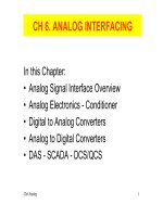 Thiết bị ngoại vi & Kỹ thuật ghép nối - Chương 6 pdf