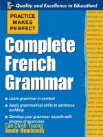 COMPLETE FRENCH GRAMMAR - part 1 docx