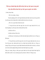Thủ tục thành lập địa điểm làm thủ tục hải quan cảng nội địa, địa điểm làm thủ tục hải quan ngoài cửa khẩu pot