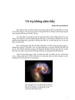 Vũ trụ không nhìn thấy ppt