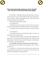 Giáo trình hướng dẫn những quy trình cần thiết cho chế biến và xuất khẩu hàng công nghiệp phần 1 pptx