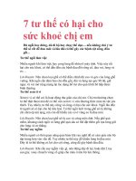 7 tư thế có hại cho sức khoẻ chị em pdf
