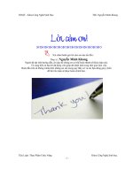 Đề tài thực phẩm chức năng