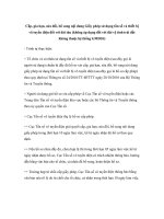 Cấp, gia hạn, sửa đổi, bổ sung nội dung Giấy phép sử dụng tần số và thiết bị vô tuyến điện đối với đài tàu (không áp dụng đối với đài vệ tinh trái đất không thuộc hệ thống GMDSS) potx