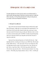 TÍNH QUỐC TẾ CỦA ĐIỆN ẢNH ppt