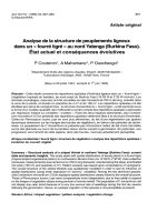 Báo cáo lâm nghiệp: 