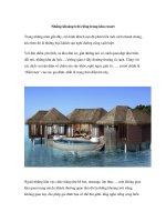 Những khoảng trời riêng trong khu resort pptx