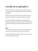 Làm điệu cho tóc ngắn (phần 1) pdf