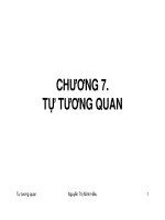 CHƯƠNG 7. TỰ TƯƠNG QUAN pot
