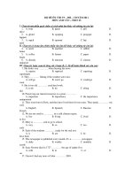 BỘ ĐỀ ÔN THI TN – ĐH – CĐ NĂM 2011 MÔN ANH VĂN – TEST 23 ppsx