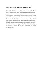 Sang thu cùng nail họa tiết động vật pdf