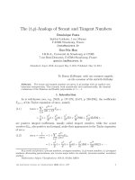 Báo cáo toán học: 