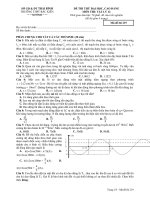 ĐỀ THI THỬ ĐẠI HỌC, CAO ĐẲNG MÔN THI: VẬT LÝ 12 - Mã đề thi 219 doc