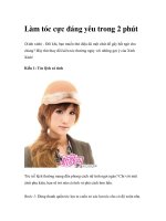 Làm tóc cực đáng yêu trong 2 phút ppsx