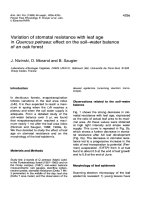 Báo cáo lâm nghiệp: 