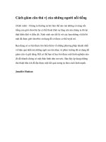 Cách giảm cân thú vị của những người nổi tiếng doc