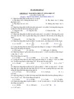 ÔN THI ĐH MÔN LÍ CHƯƠNG IV : DAO ĐỘNG ĐIỆN TỪ ppt