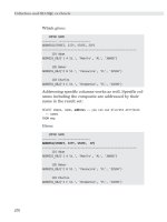 advanced sql Functions in Oracle 10G phần 8 pptx