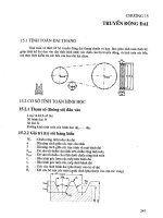 Giáo trình thiết kế chi tiết máy - Chương 15 pps