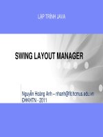 LẬP TRÌNH JAVASWING LAYOUT MANAGER potx