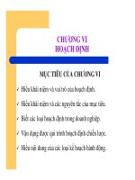 Bài giảng quản trị học - Chương 5 pptx