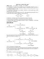 KIỂM TRA 15 PHÚT HÓA HỌC pptx