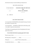 MẪU GIẤY CHỨNG NHẬN SỐ NHÀ pot