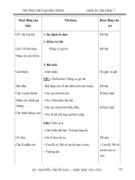 Giáo án âm nhạc 7 - trường THCS Quảng Đông part 10 pptx