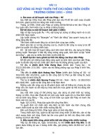 Bài 11: Giữ vững và phát triển thế chủ động trên chiến trường chính 1951 - 1953 ppsx