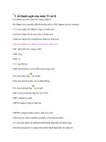 1 số thuật ngữ của môn Vi xử lí pps