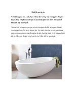 Thiết kế spa tại gia pot