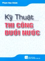 Kỹ thuật thi công dưới nước part 1 ppt
