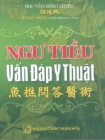 Ngư tiều vấn đáp y thuật part 1 pot