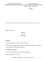 Giáo án âm nhạc 7 - trường THCS Quảng Đông part 8 pps