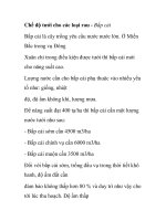 Chế độ tưới cho các loại rau - Bắp cải ppsx