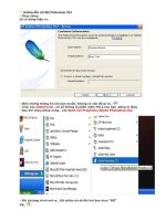 Hướng dẫn cài đặt Photoshop CS2 pps