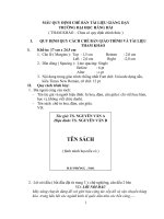 Mẫu quy định chế bản tài liệu giáo dục pot