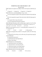 ĐỀ KIỂM TRA CHẤT LƯỢNG HÓA HỌC 12 – ĐỀ 7 pot