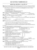 KIỂM TRA CHƯƠNG I : NGUYÊN TỬ doc