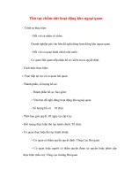 Thủ tục chấm dứt hoạt động kho ngoại quan pptx