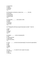 Cơ sở tiếng anh văn bằng C 1 ppsx