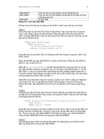 nhập môn hệ quản trị Cơ sở dữ liệu phần 10 pptx