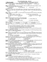 ÔN TẬP HKI HÓA HỌC – ĐỀ SỐ 6 pot