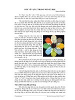 BÀN VỀ VẬT LÍ TRONG WEB XÃ HỘI pptx