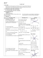 Giáo án đường thẳng vuông góc. đường thẳng song song - Tiết 2 pot