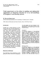 Báo cáo lâm nghiệp: 