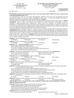 ĐỀ THI THỬ TUYỂN SINH ĐH, CĐ 2011 LẦN 2 MÔN THI: Tiếng Anh KHỐI D - Mã đề thi 628 docx