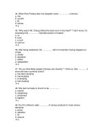 Cơ sở tiếng anh văn bằng C 8 potx