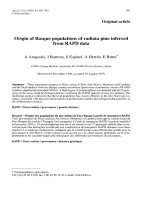 Báo cáo lâm nghiệp: 