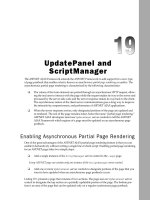 ASP.NET AJAX Programmer’s Reference - Chapter 19 pps